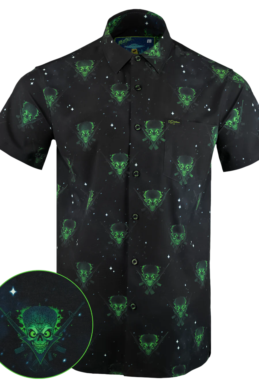 The Invader Button Down
