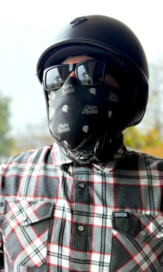 Classic Script Paisley Neck Gaiter