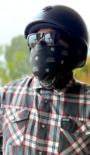 Classic Script Paisley Neck Gaiter