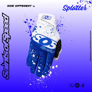 Splatter Motocross Gloves